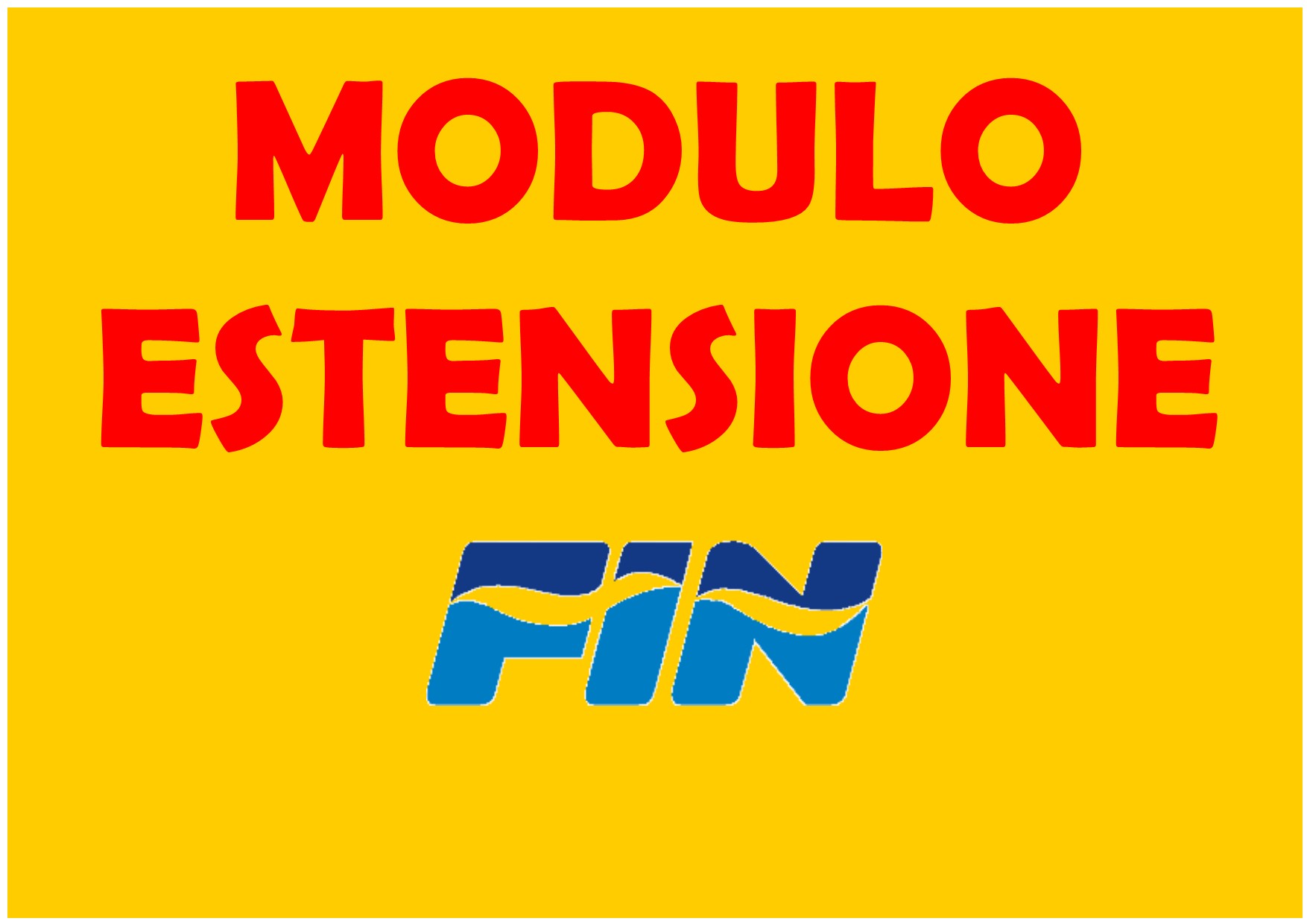 MODULO RINNOVO